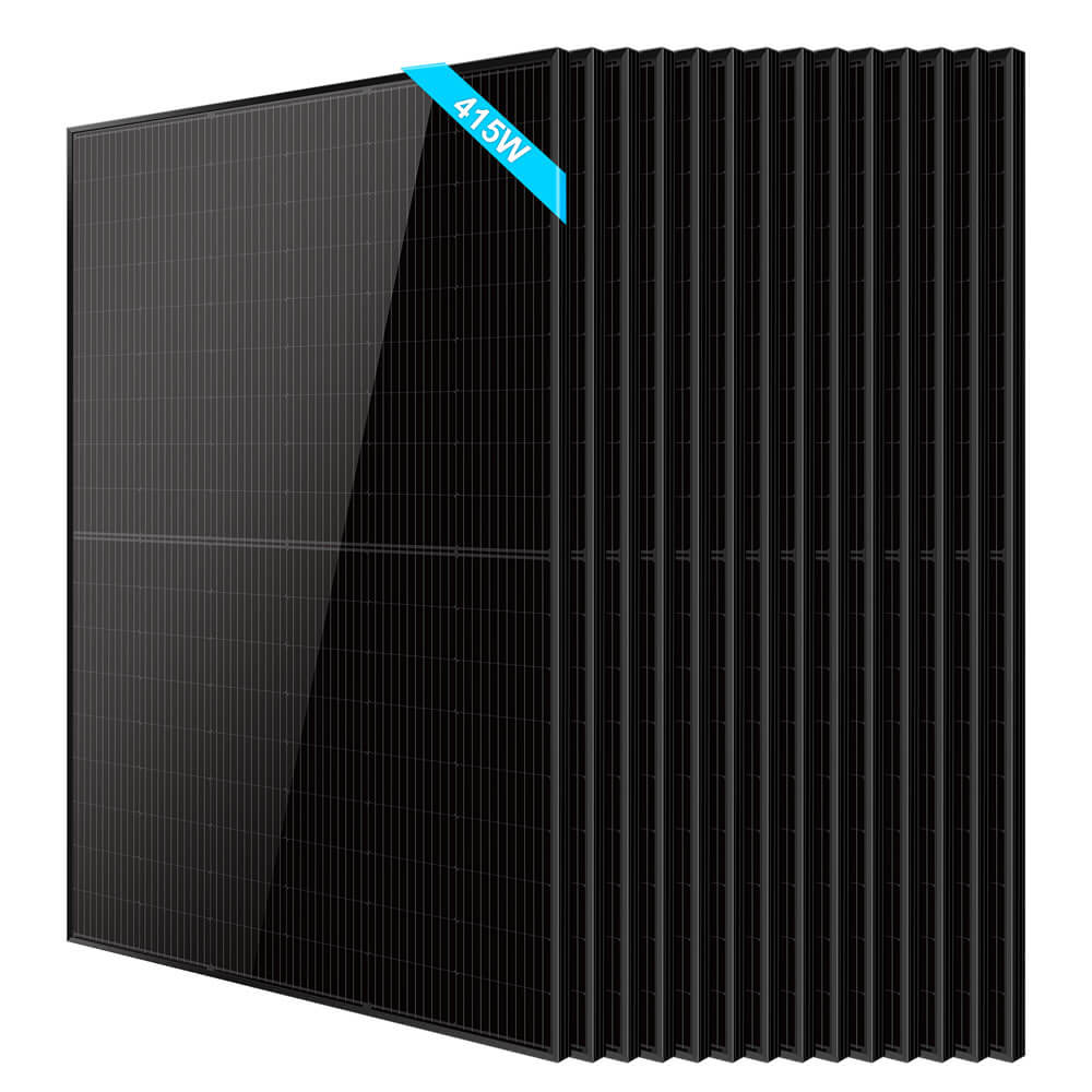 SunGoldPower 415W Bifacial Solar Panel High Efficiency UL Certified