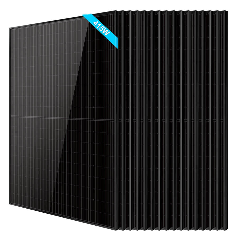 SunGoldPower 415W Bifacial Solar Panel High Efficiency UL Certified