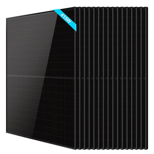SunGoldPower 415W Bifacial Solar Panel High Efficiency UL Certified