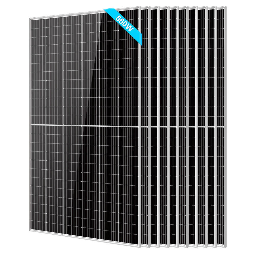SunGoldPower 560W Bifacial PERC Solar Panel High Efficiency