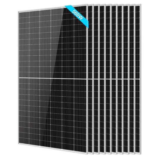 SunGoldPower 560W Bifacial PERC Solar Panel High Efficiency