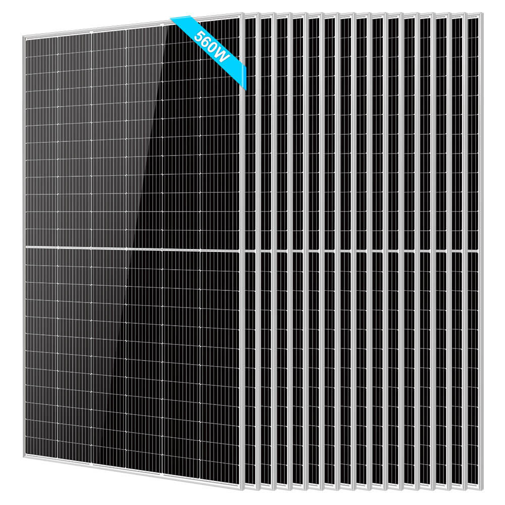 SunGoldPower 560W Bifacial PERC Solar Panel High Efficiency