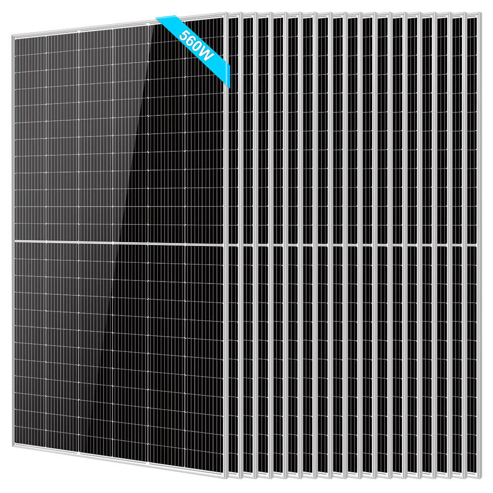 SunGoldPower 560W Bifacial PERC Solar Panel High Efficiency