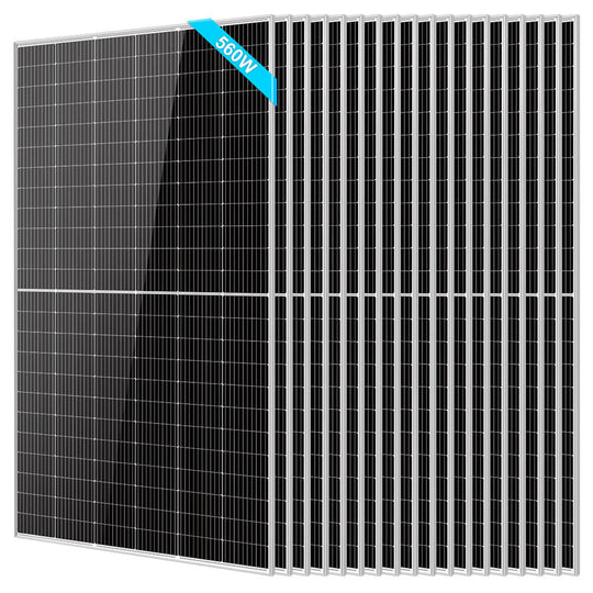 SunGoldPower 560W Bifacial PERC Solar Panel High Efficiency