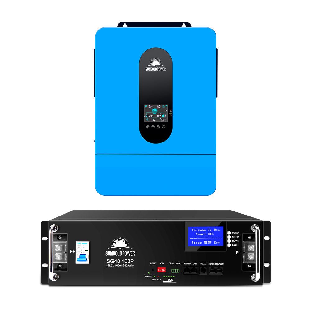 SunGoldPower 6.5kW 48V Solar Inverter Split Phase Output