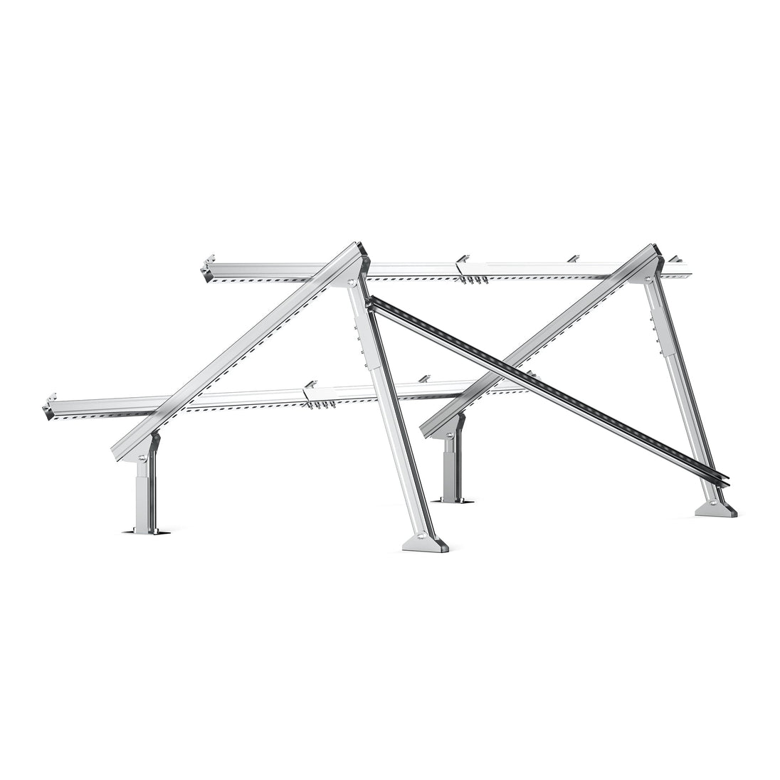 Rich Solar Adjustable Ground Mount For 1 4 Solar Panels