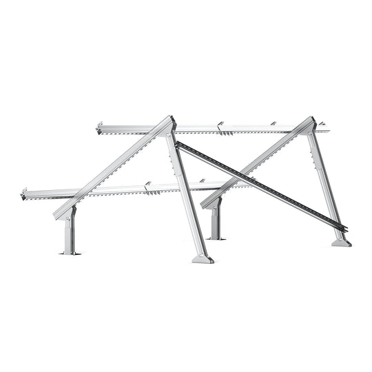 Rich Solar Adjustable Ground Mount For 1 4 Solar Panels
