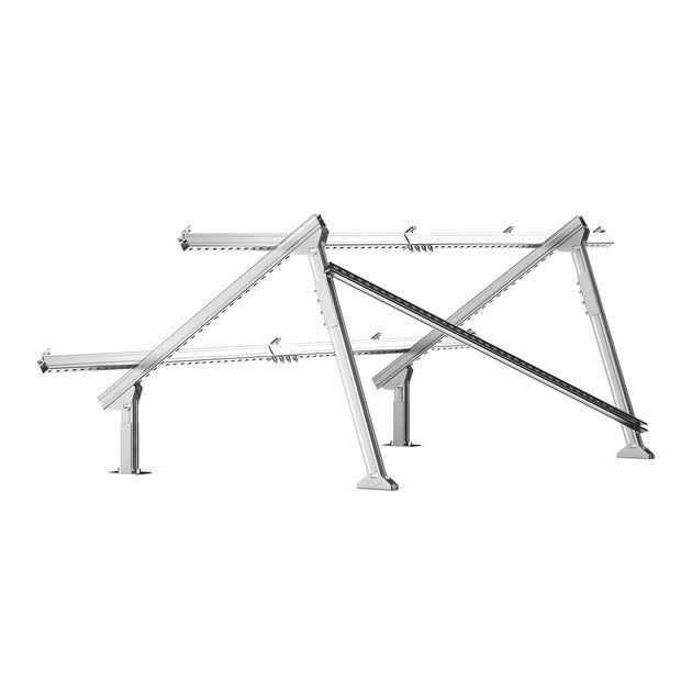 Rich Solar Adjustable Ground Mount For 1 4 Solar Panels