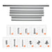 Rich Solar Adjustable Ground Mount For 1 4 Solar Panels