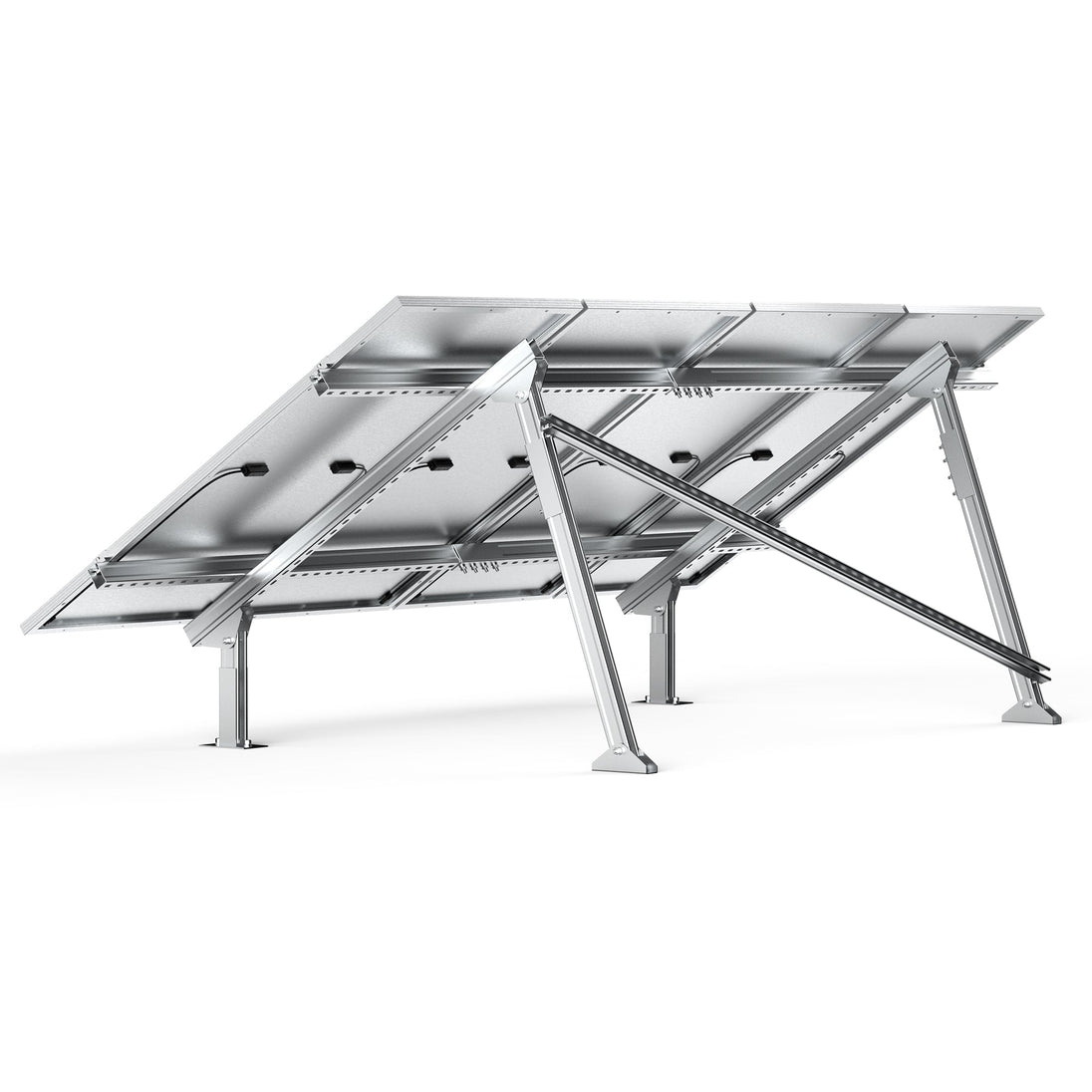 Rich Solar Adjustable Ground Mount For 1 4 Solar Panels