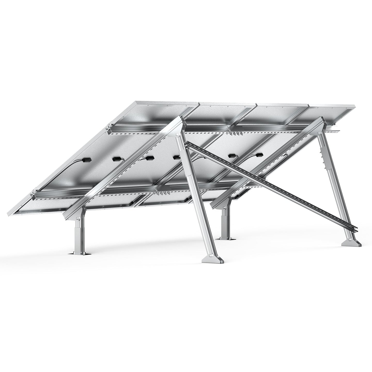 Rich Solar Adjustable Ground Mount For 1 4 Solar Panels