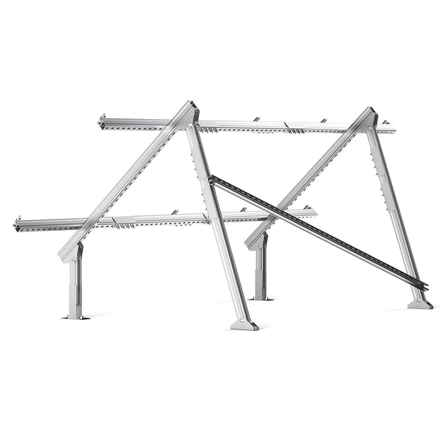 Rich Solar Adjustable Solar Ground Mount For 1 4 Panels