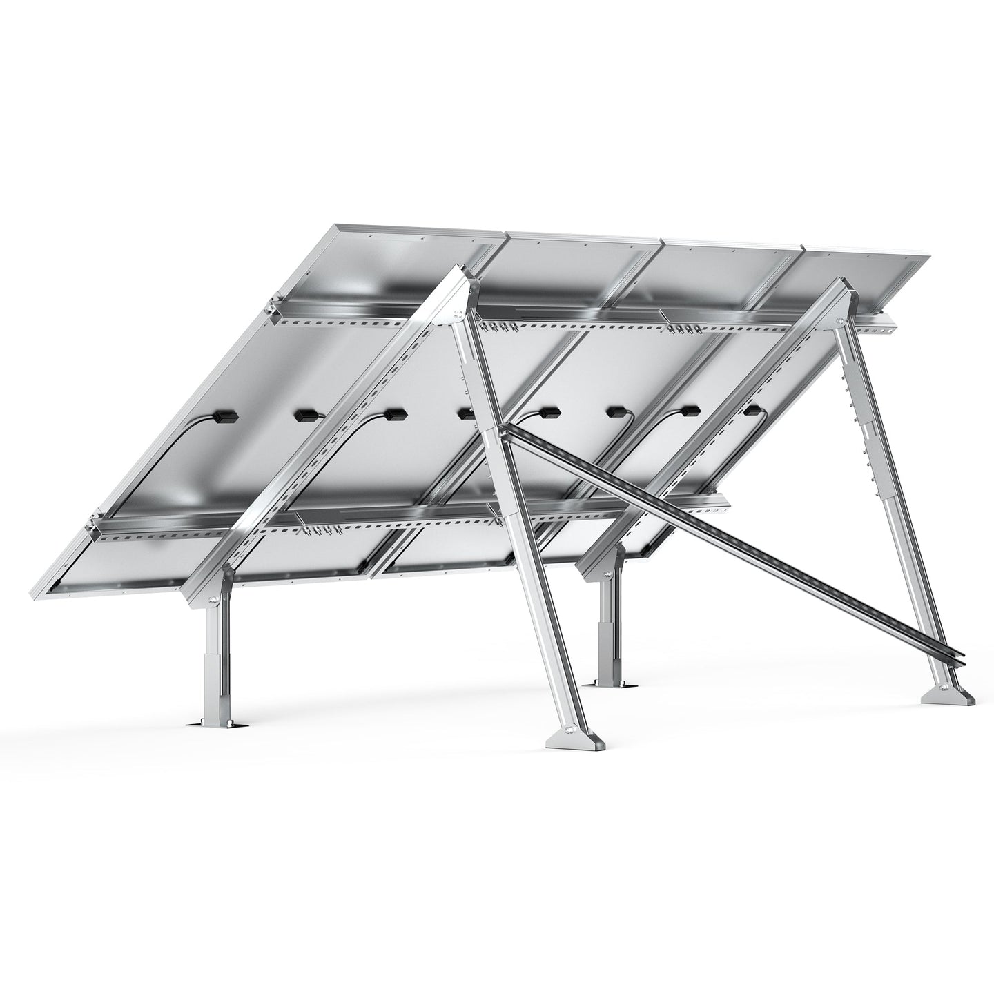 Rich Solar Adjustable Solar Ground Mount For 1 4 Panels