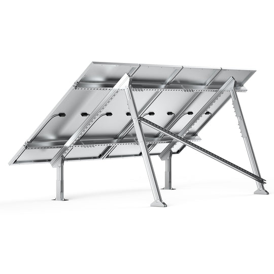 Rich Solar Adjustable Solar Ground Mount For 1 4 Panels
