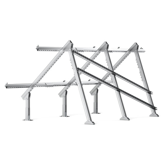 Rich Solar Adjustable 4 Panel Solar Ground Mount Easy Install
