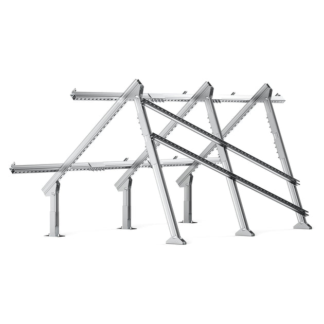 Rich Solar Adjustable 4 Panel Solar Ground Mount Easy Install