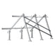 Rich Solar Adjustable 4 Panel Solar Ground Mount Easy Install
