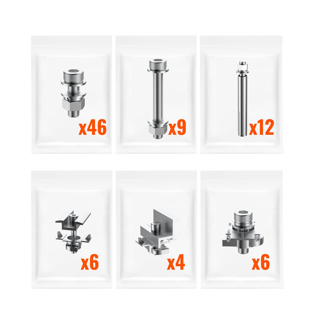 Rich Solar Adjustable 4 Panel Solar Ground Mount Easy Install