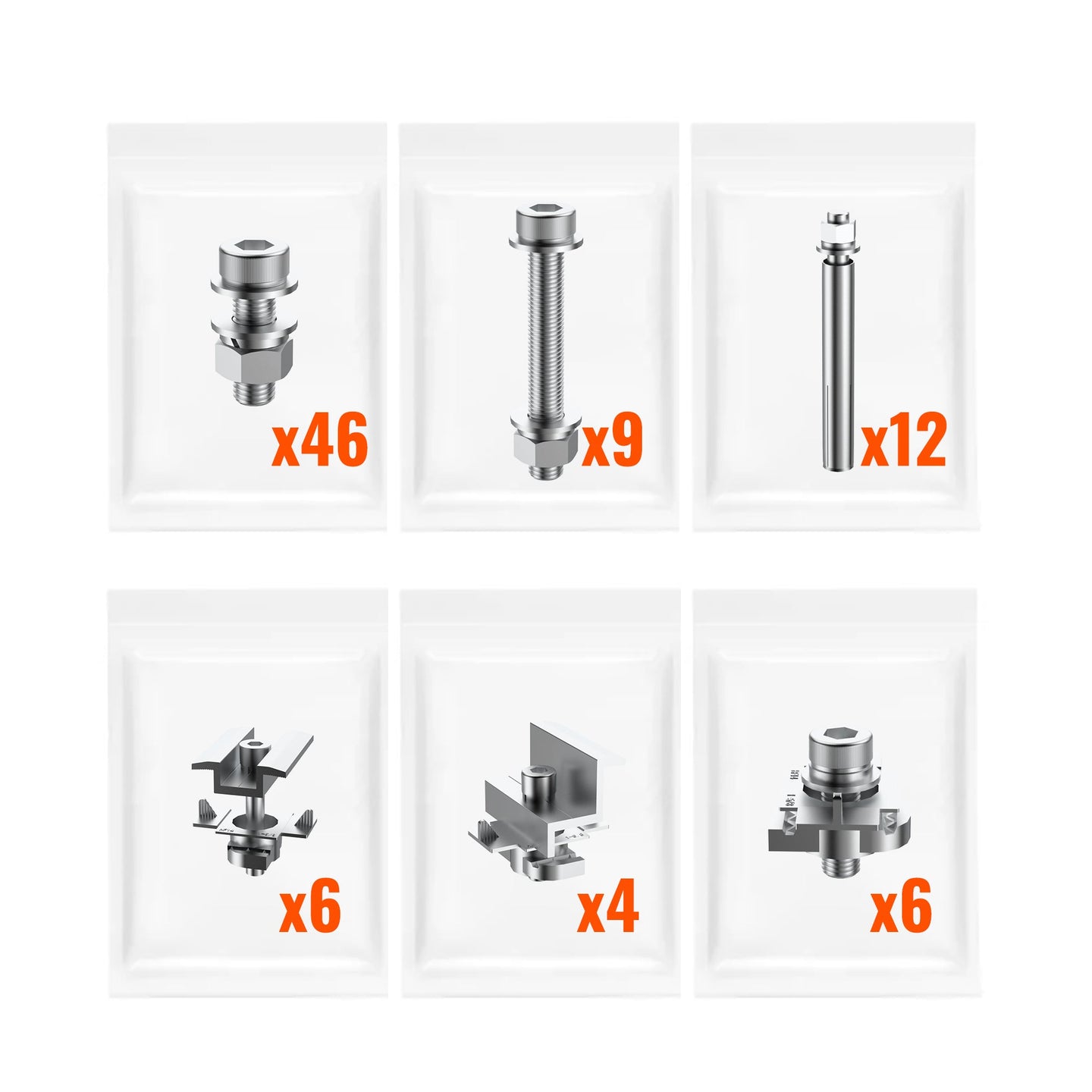 Rich Solar Adjustable 4 Panel Solar Ground Mount Easy Install