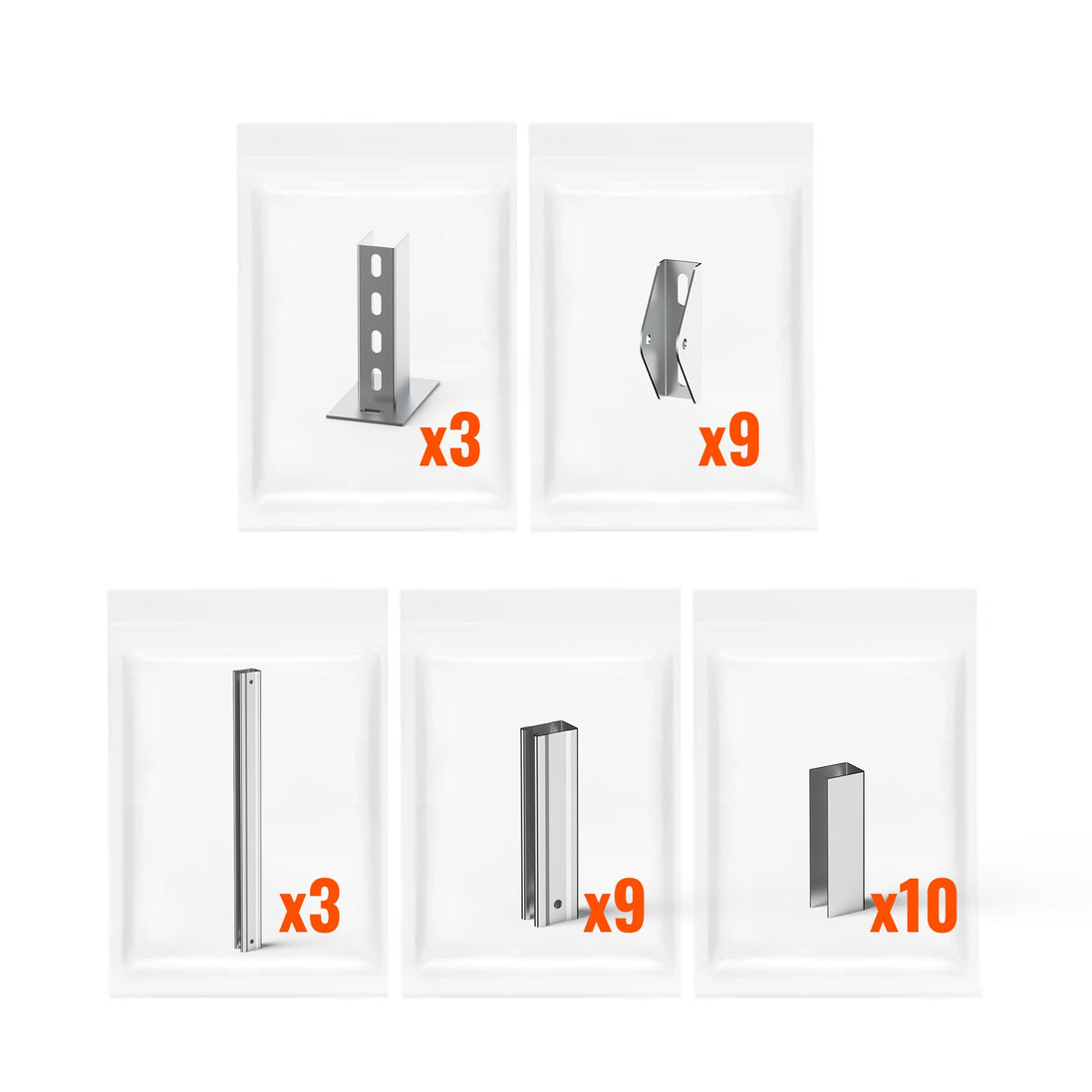 Rich Solar Adjustable 4 Panel Solar Ground Mount Easy Install