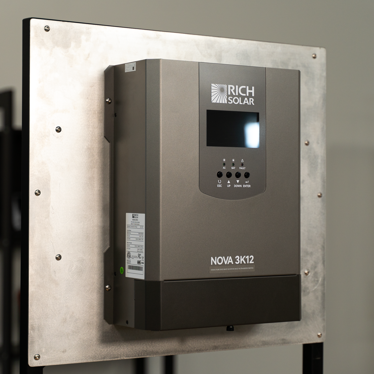 Rich Solar 3000W 12V Pure Sine Wave Inverter UL458 Certified