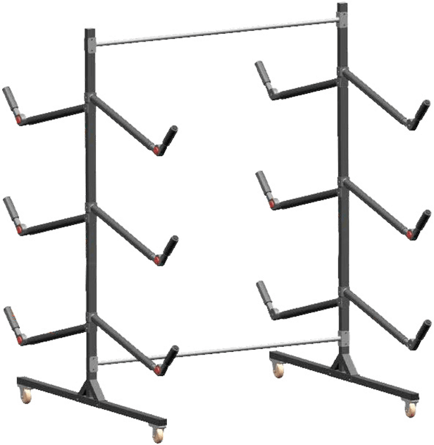 Beluga Heavy Duty 6 Kayak Storage Stand